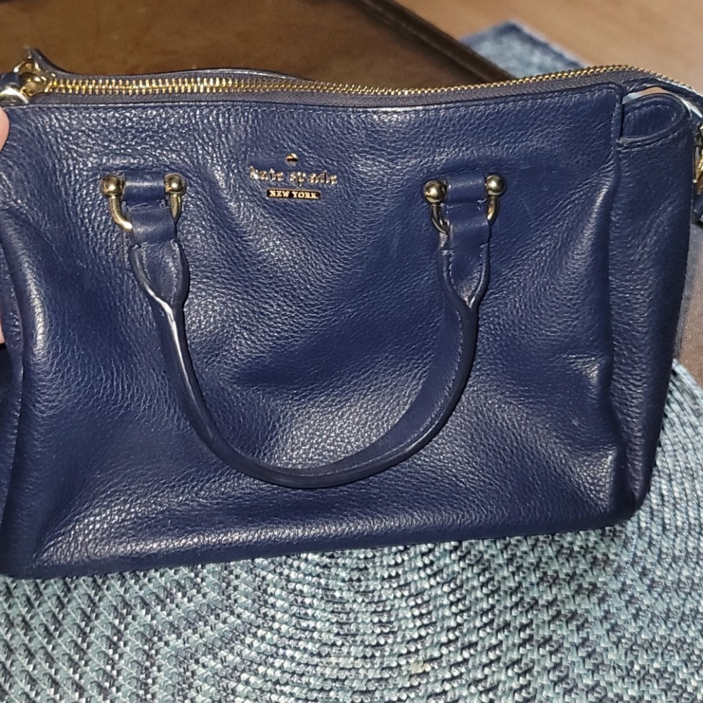 Navy Blue Kate Spade Handbag